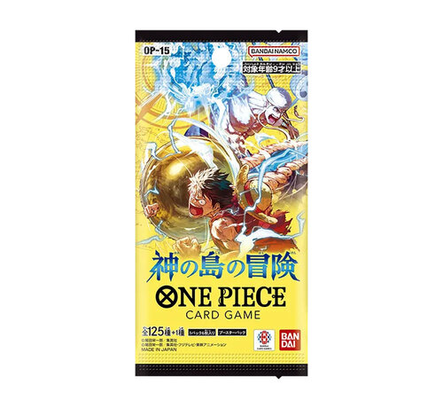 ONE PIECE JAPANESE ONE PIECE OP-15 ISLAND OF GOD BOOSTER PACK