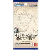 ONE PIECE JAPANESE ONE PIECE ANIME 25TH COLLECTION BOOSTER PACK
