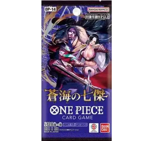 ONE PIECE JAPANESE ONE PIECE OP-14 AZURITE SEA BOOSTER PACK