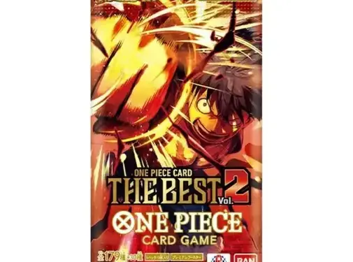 ONE PIECE JAPANESE ONE PIECE PRB-02 THE BEST VOL 2 BOOSTER PACK