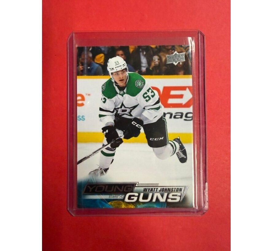 2022-23 UPPER DECK SERIES 1 YOUNG GUNS WYATT JOHNSTON #459