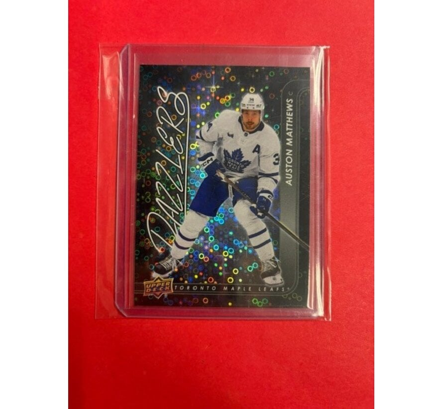 2024-25 UPPER DECK SERIES 2 BLACK DAZZLERS AUSTON MATTHEWS #DZ-89