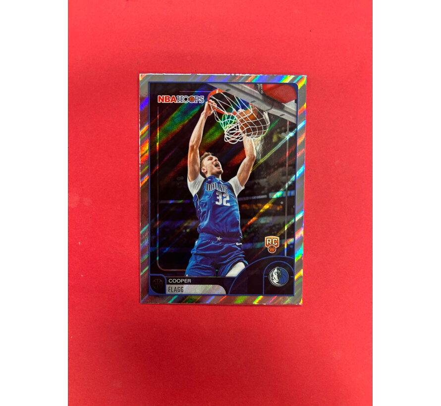 2025-26 TOPPS NBA HOOPS COOPER FLAGG ROOKIE RAINBOW FOIL