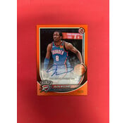 TOPPS 2025 BOWMAN BASKETBALL JALEN WILLIAMS ORANGE AUTO /25