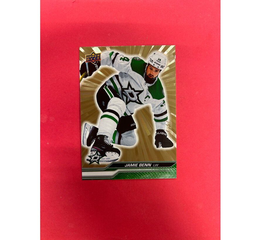 2023-24 UPPER DECK SERIES 1 JAMIE BENN GOLD OUTBURST 1/1
