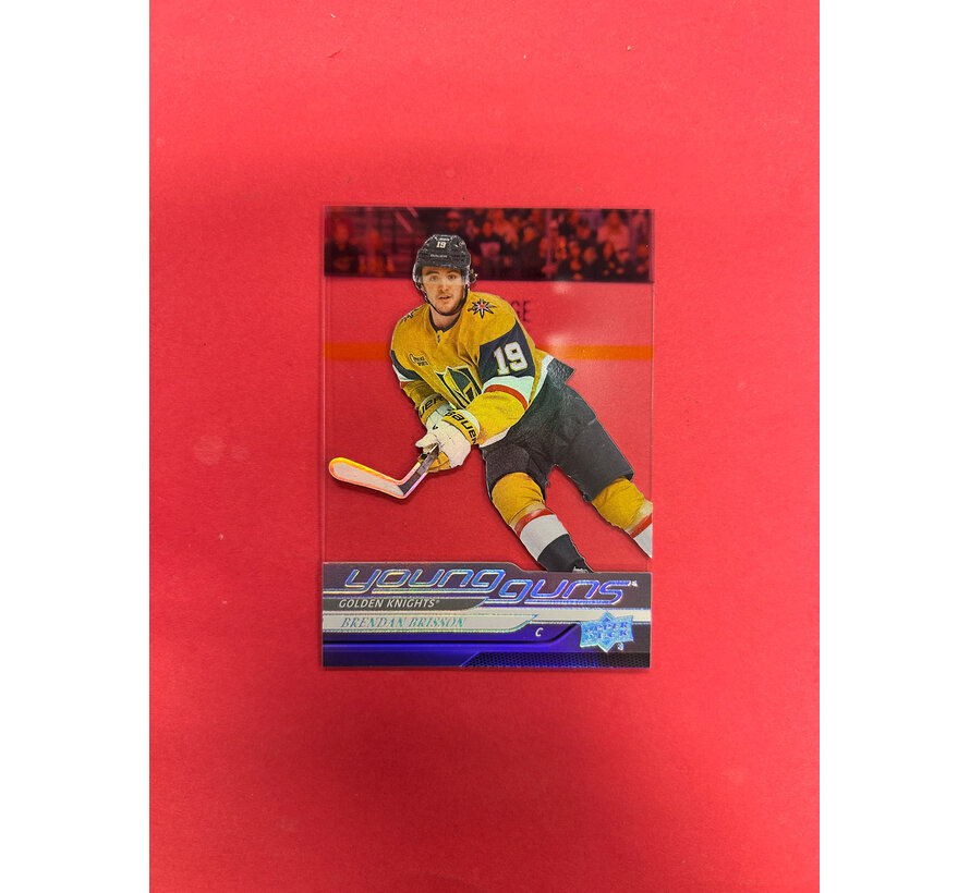 2024-25 UPPER DECK EXTENDED BRENDAN BRISSON YOUNG GUNS ACETATE