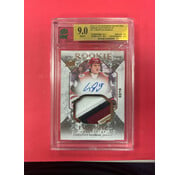 UPPER DECK 2016-17 UPPER DECK EXQUISITE CHRISTIAN DVORAK ROOKIE AUTO PATCH /18 MNT GRADED 9