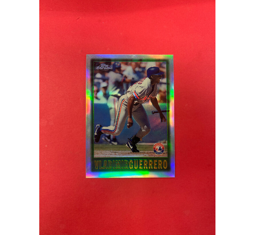 1997 TOPPS CHROME VLADIMIR GUERRERO REFRACTOR