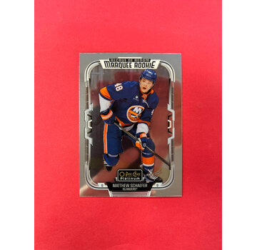 UPPER DECK 2025-26 OPC PLATINUM MATTHEW SCHAEFER MARQUEE ROOKIES