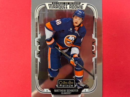 UPPER DECK 2025-26 OPC PLATINUM MATTHEW SCHAEFER MARQUEE ROOKIES