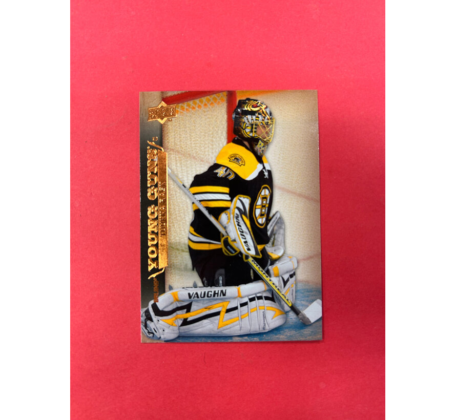 2007-08 UPPER DECK SERIES 2 TUUKA RASK YOUNG GUNS
