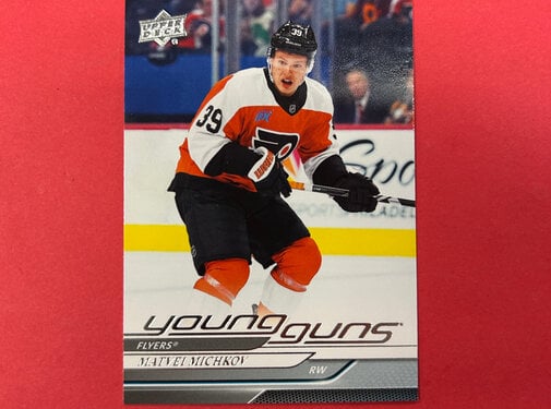 UPPER DECK 2024-25 UPPER DECK SERIES 2 MATVEI MICHKOV YOUNG GUNS