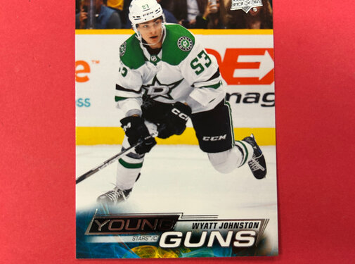 UPPER DECK 2022-23 UPPER DECK SERIES 2 WYATT JOHNSTON YOUNG GUNS