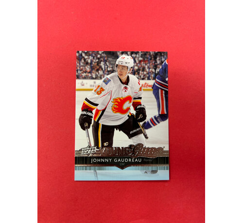 UPPER DECK 2014-15 UPPER DECK SERIES 1 JOHNNY GAUDREAU YOUNG GUNS