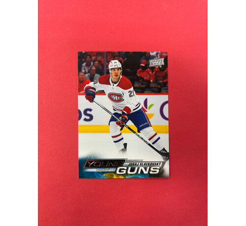 UPPER DECK 2022-23 UPPER DECK SERIES 2 JURAJ SLAFKOVSKY YOUNG GUNS