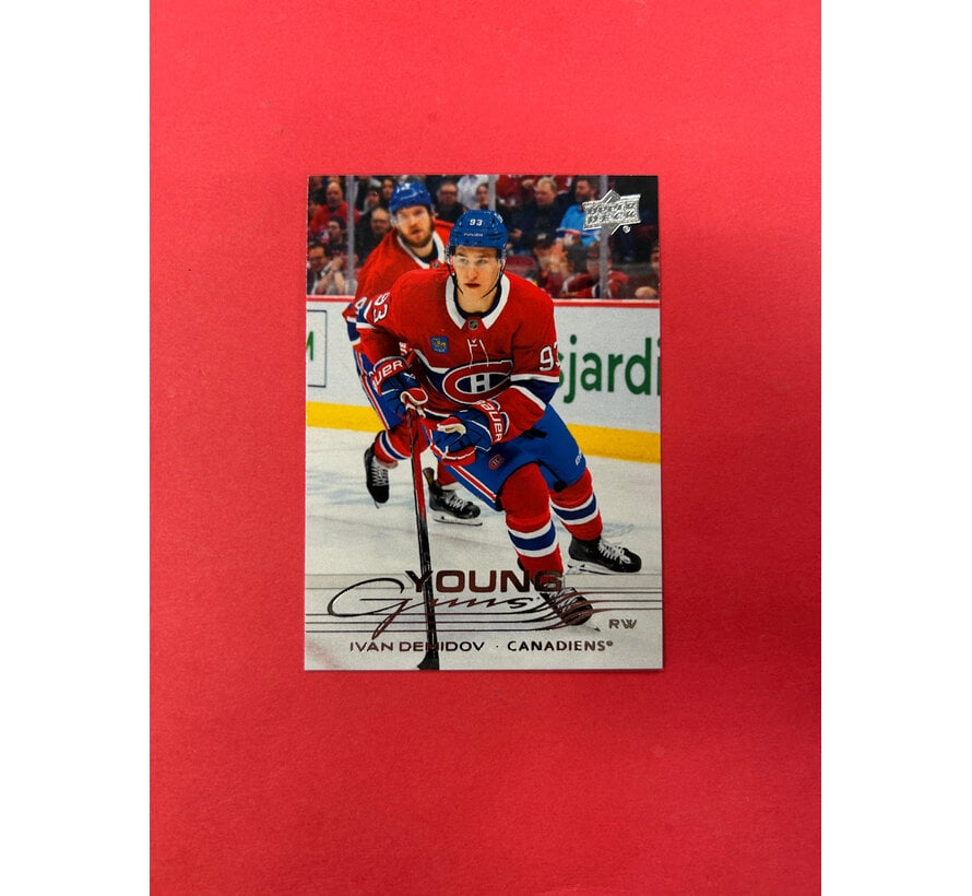 2025-26 UPPER DECK SERIES 1 IVAN DEMIDOV YOUNG GUNS