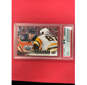 UPPER DECK 2018-19 UPPER DECK SERIES 2 CONNOR MCDAVID CANVAS W/CROSBY PSA GRADED 9