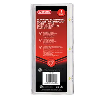 EVORETRO EVORETRO MAGNETIC DISPLAY CASE DUAL HORIZONTAL BOOKLET HOLDER
