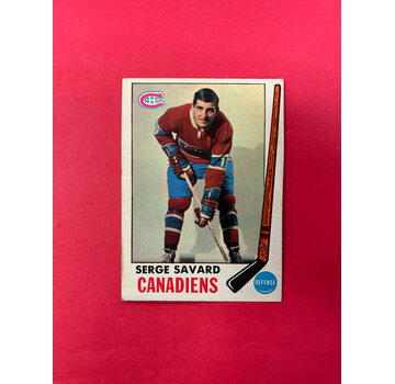 O-PEE-CHEE 1969-70 O-PEE-CHEE SERGE SAVARD ROOKIE #4