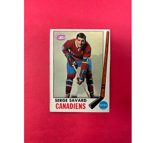 O-PEE-CHEE 1969-70 O-PEE-CHEE SERGE SAVARD ROOKIE #4