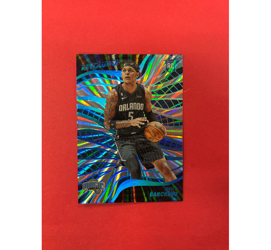 2022-23 PANINI REVOLUTION PAOLO BANCHERO BLUE  SUNBURST 75/75