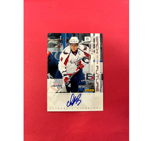 PANINI 2010-11 PANINI LIMITED OVECHKIN/ MARUK BACK TO THE FUTURE AUTOGRAPH /25
