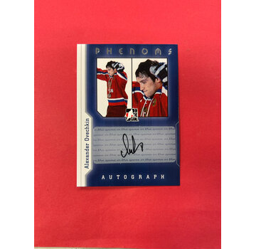 UPPER DECK 2006 IN THE GAME ALEXANDER OVECHKIN PHENOMS AUTO AO-5 SSP