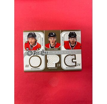O-PEE-CHEE 2008-09 O-PEE-CHEE BLACKHAWKS MATERIALS TOEWS/KANE/HAVLAT