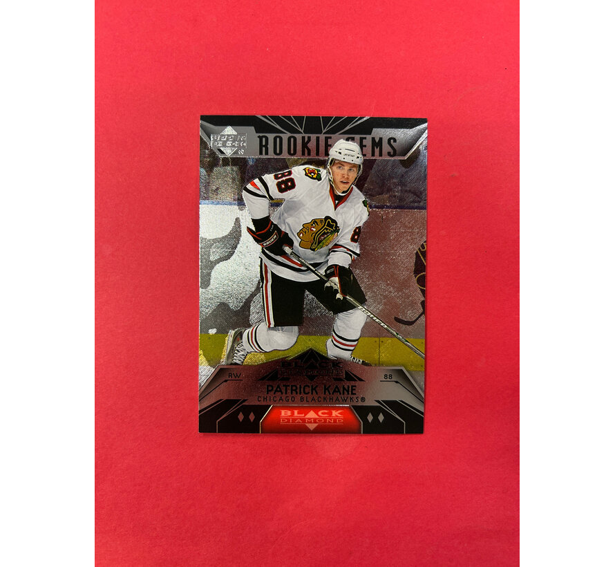2007-08 UPPER DECK BLACK DIAMOND PATRICK KANE ROOKIE GEMS