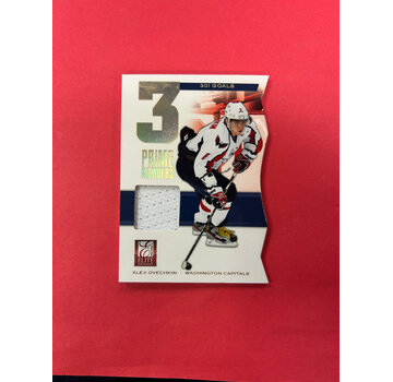 UPPER DECK 2011-12  DONRUSS ELITE ALEX OVECHKIN  PRIME NUMBERS JERSEY /301