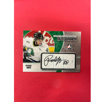 UPPER DECK 2007 IN THE GAME PATRICK KANE HEROES AND PROSPECTS AUTOGRAPH