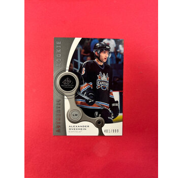 UPPER DECK 2005-06 SP GAME USED ALEXANDER OVECHKIN AUTHENTIC ROOKIE /999