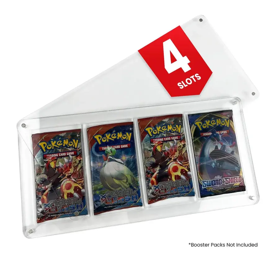 EVORETRO MAGNETIC ACRYLIC BOOSTER PACK DISPLAY