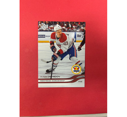 UPPER DECK 2025-26 UPPER DECK EXTENDED IVAN DEMIDOV 1ST ROUND ROOKIES