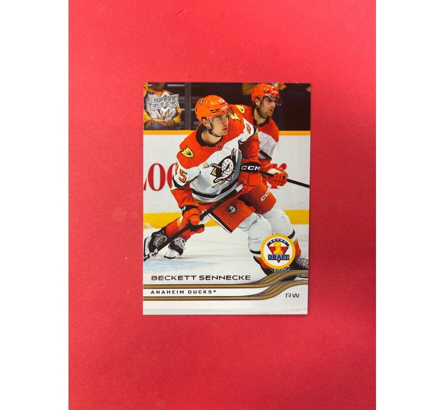 2025-26 UPPER DECK EXTENDED BECKETT SENNECKE 1ST ROUND ROOKIES