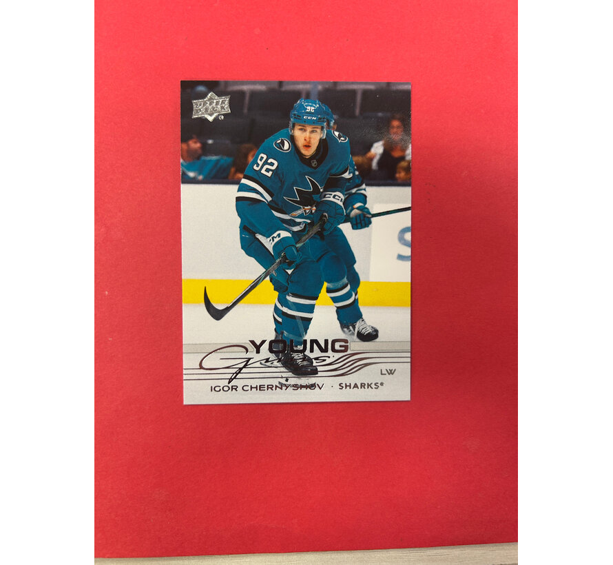 2025-26 UPPER DECK EXTENDED IGOR CHERNYSHOV YOUNG GUNS