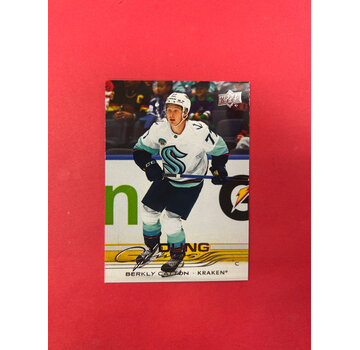 UPPER DECK 2025-26 UPPER DECK EXTENDED BERKLY CATTON YOUNG GUNS