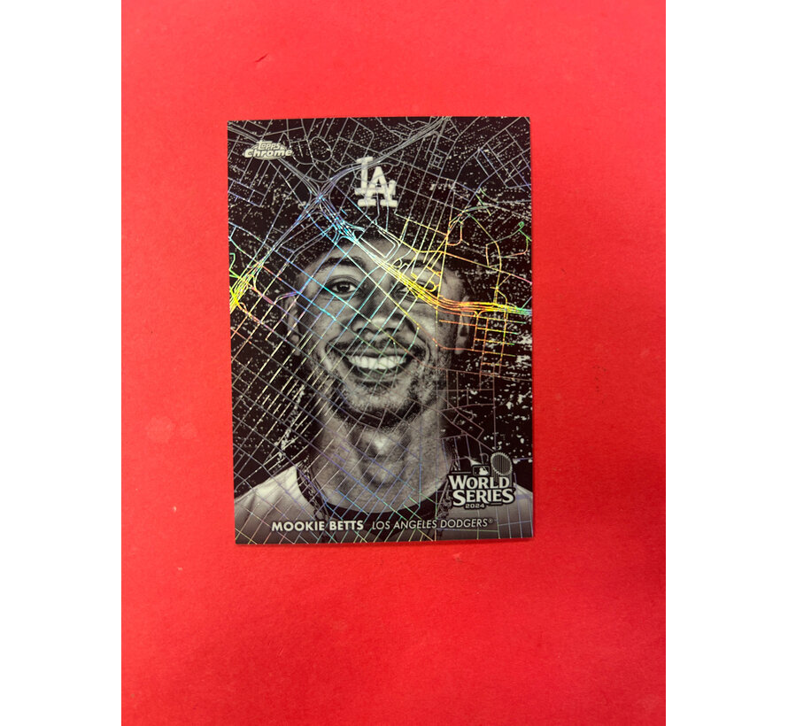 2025 TOPPS BASEBALL MOOKIE BETTS WORLD SERIES AFTER DARK SSP