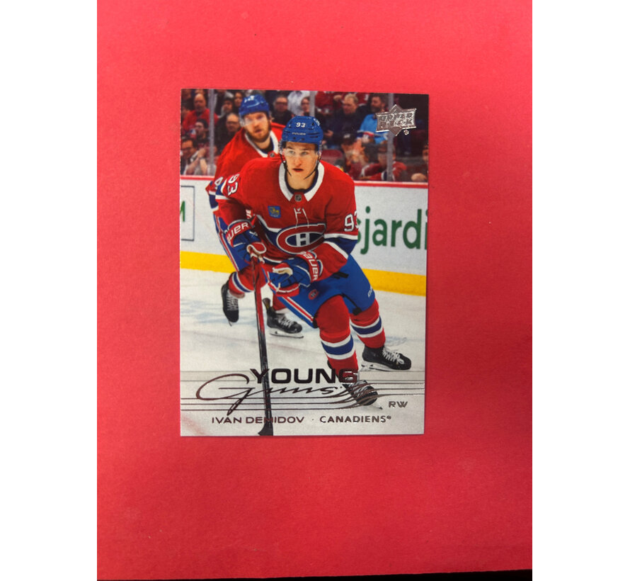 2025-26 UPPER DECK SERIES 1 IVAN DEMIDOV YOUNG GUNS