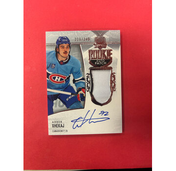 UPPER DECK 2022-23 UPPER DECK THE CUP ARBER XHEKAJ CUP ROOKIE PATCH AUTO /249