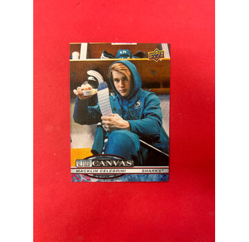 UPPER DECK 2025-26 UPPER DECK SERIES 2 MACKLIN CELEBRINI CANVAS