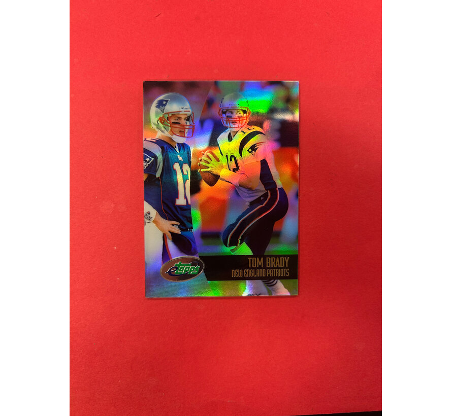 2002 TOPPS ETOPPS TOM BRADY ISSUE 2002