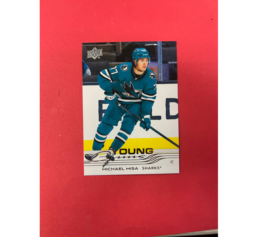 2025-26 UPPER DECK SERIES 2 MICHAEL MISA YOUNG GUNS