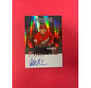 UPPER DECK 2025-26 UPPER DECK CREDENTIALS AXEL SANDIN PELLIKA DEBUT TICKET ACCESS AUTO /199