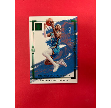 PANINI 2023-24 PANINI IMPECCABLE SHAI GILGEOUS-ALEXANDER EMERALD /35