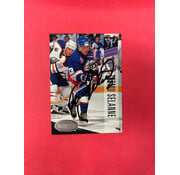 PINNACLE 1993 PINNACLE HOCKEY TEEMU SELANNE AUTOGRAPHED