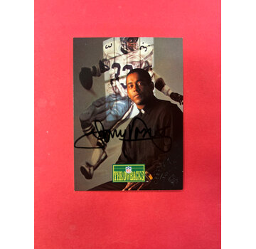 1992 PROSET FOOTBALL TONY DORSETT THROWBACKS AUTOGRAPH