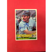 DONRUSS 1984 DONRUSS WADE BOGGS AUTOGRAPHED