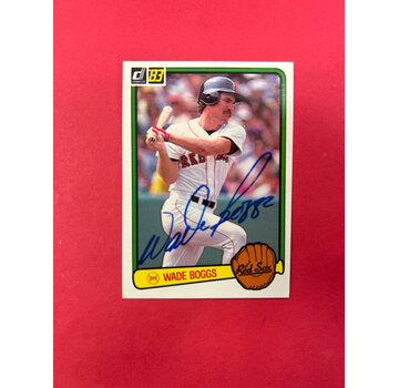 DONRUSS 1983 DONRUSS WADE BOGGS AUTOGRAPH