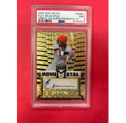 LEAF 2024 LEAF METAL ELLY DE LA CRUZ MONUMETAL PRISMATIC 1/1 PSA GRADED 9 WITH GOLDEN CASE